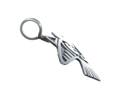 Genuine Sterling Silver Native American Bird Pendant NN20562